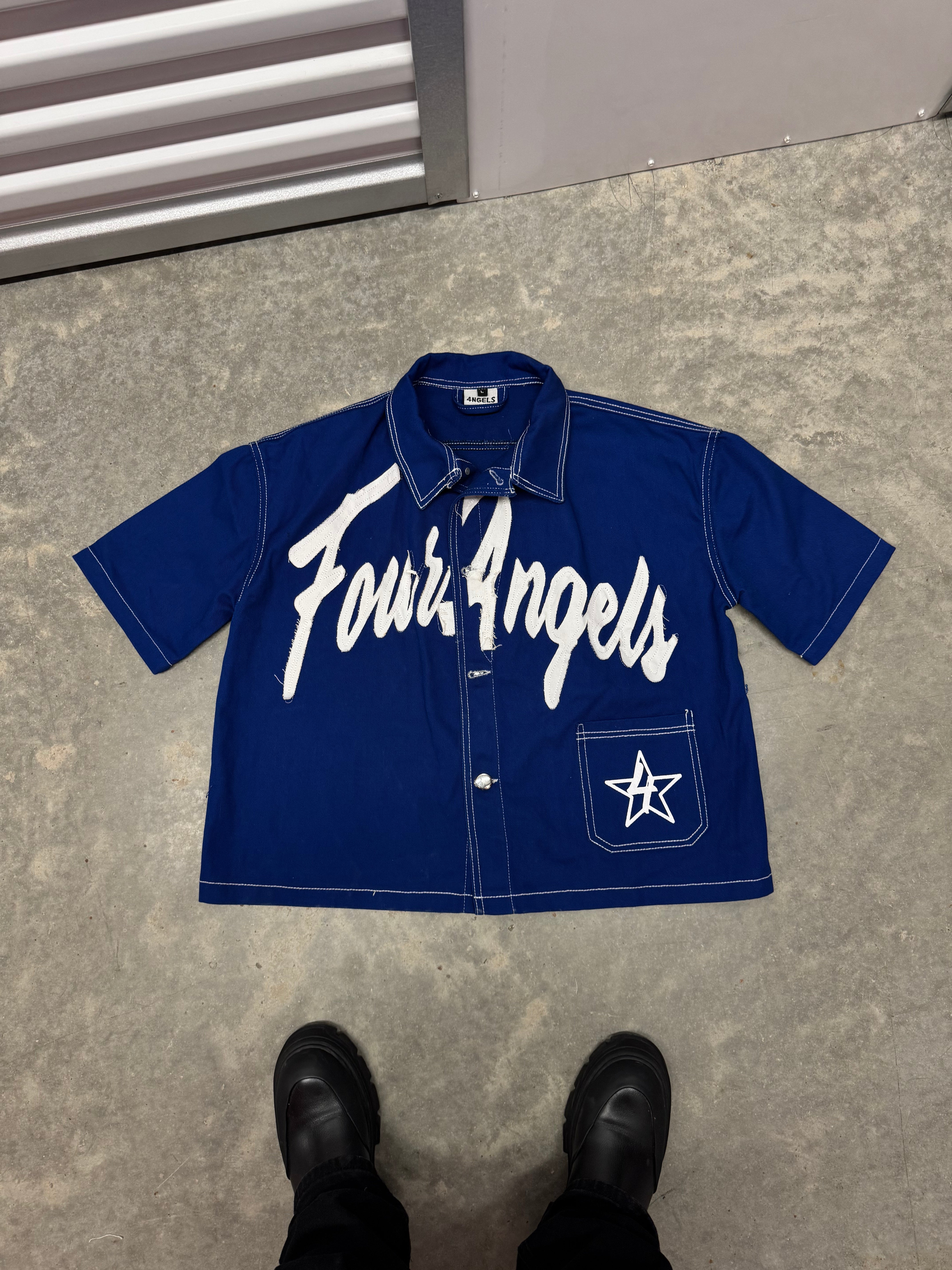 Denim Work Shirt - Blue