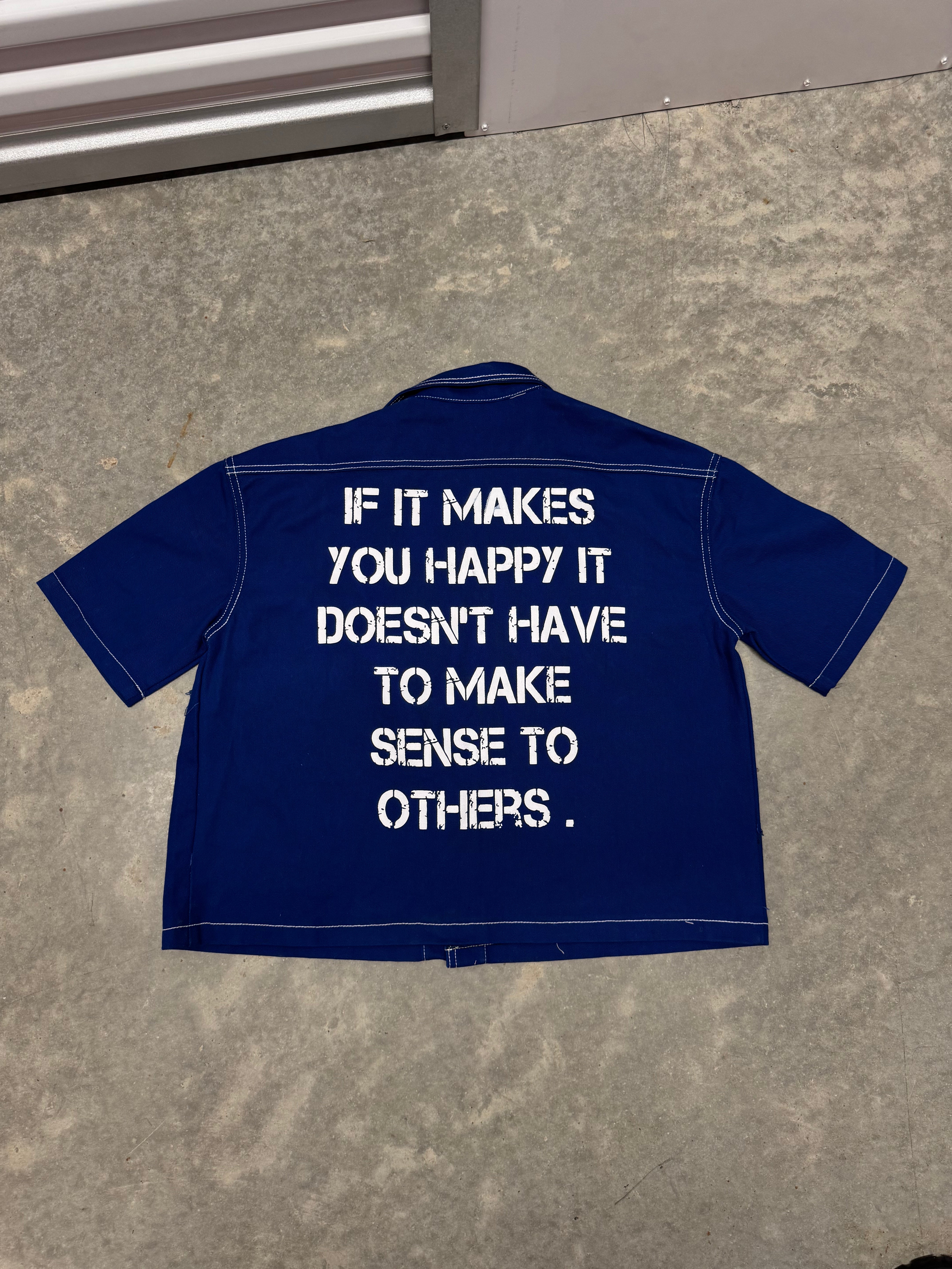 Denim Work Shirt - Blue