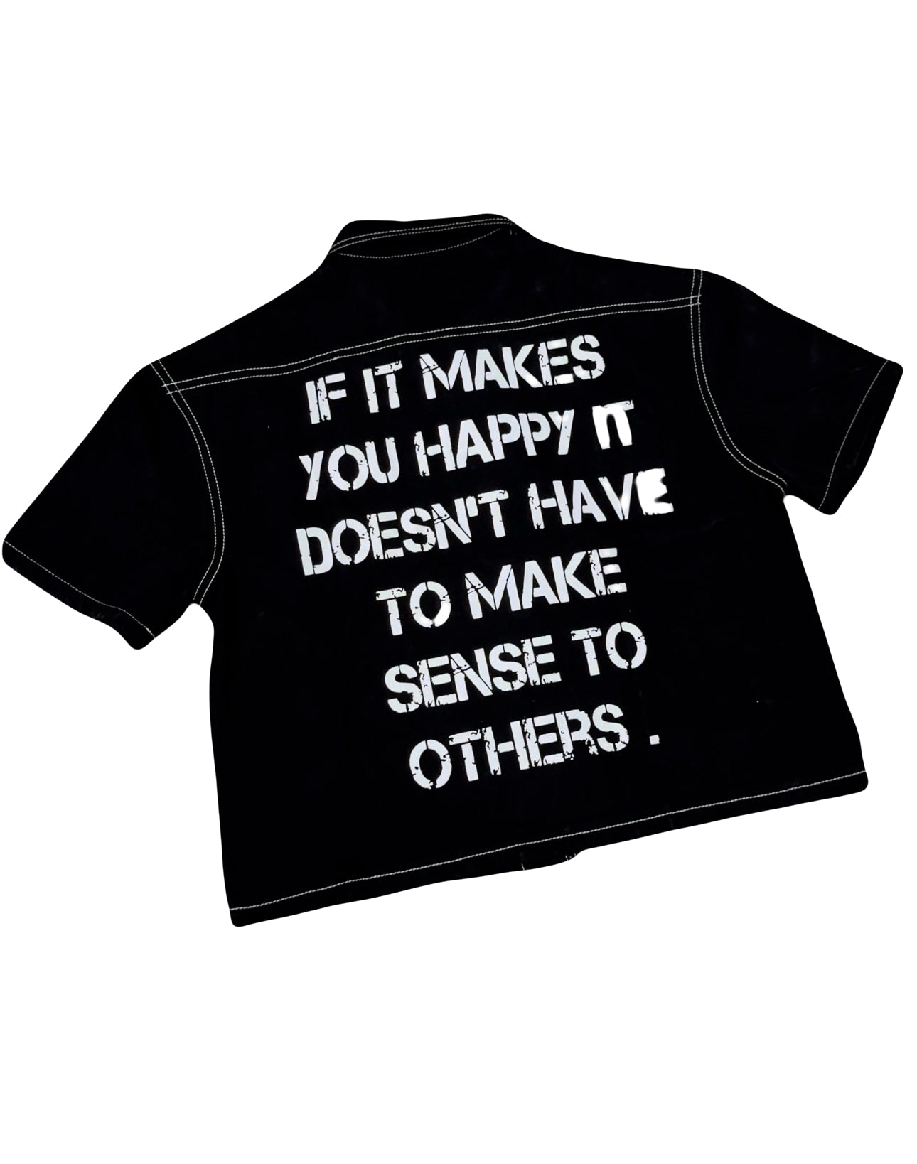 Denim Work Shirt - Black