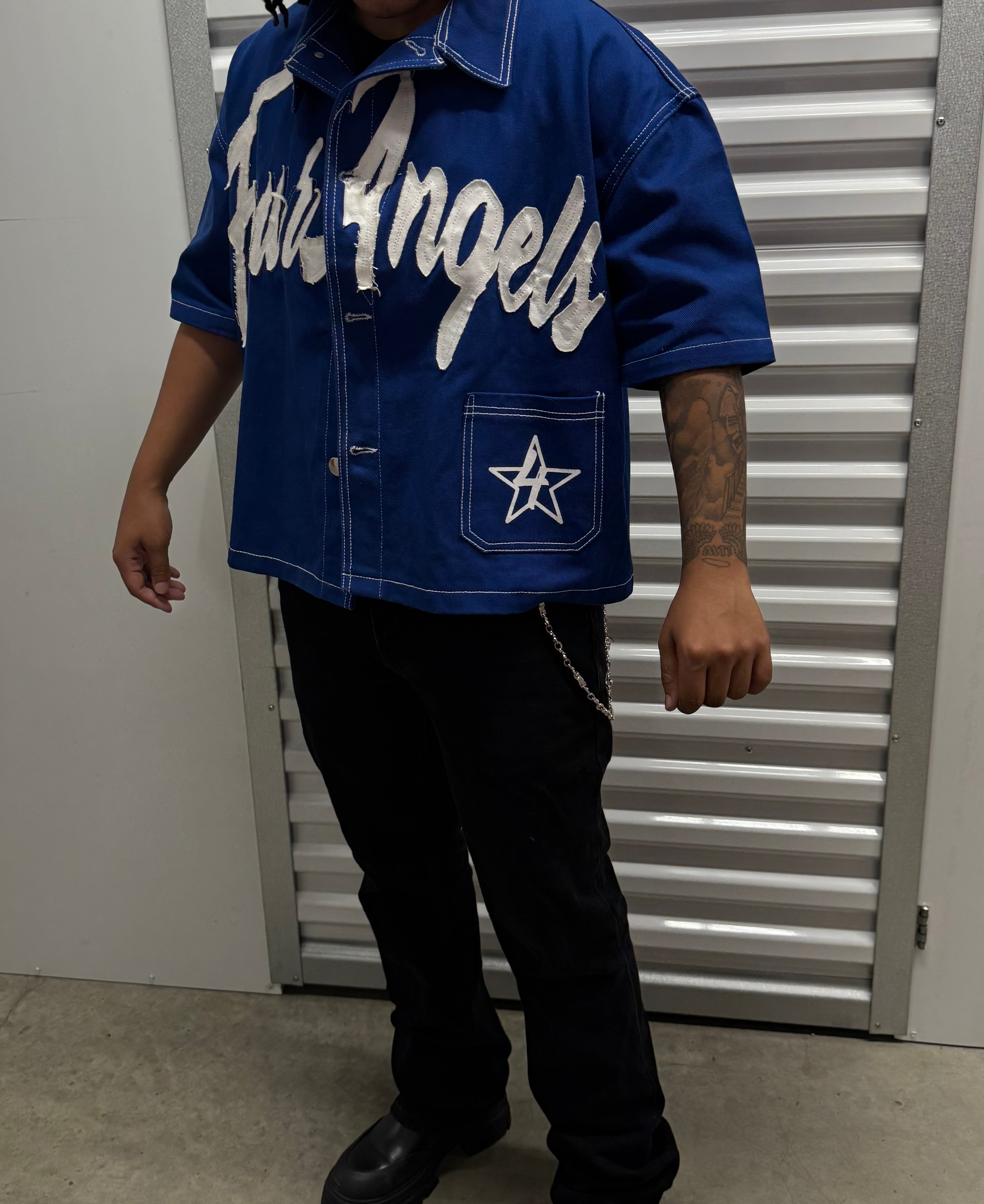 Denim Work Shirt - Blue